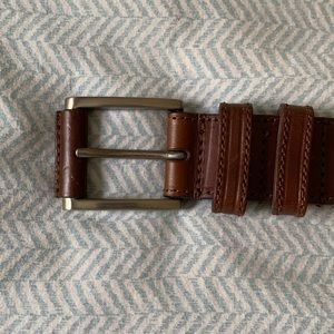 Jos A.  Banks Leather Belt